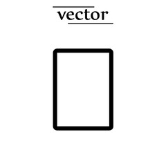 Tablet icon, Gadget symbol modern, simple, vector, icon for website design, mobile app, ui. Vector.eps