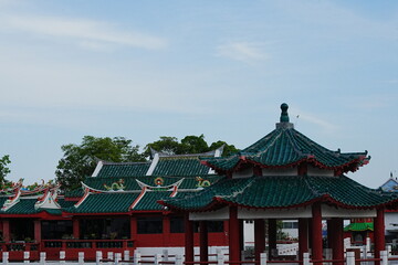 Fototapeta premium Da Bo Gong|chinese temple in kusu island|大伯公|Tua Pek Kong