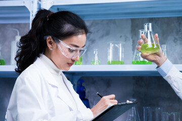 Researchers are developing alternative fuels for a more sustainable future, biofuels as an alternative to reduce pollution contributing to global warming, biotechnology and eco-energy concepts.