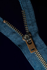 zipper on jeans