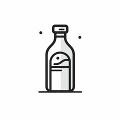 sauce ketchup bottle. sauce ketchup bottle illustration icon