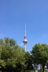 Fototapeta premium Tv Tower on a sunny day