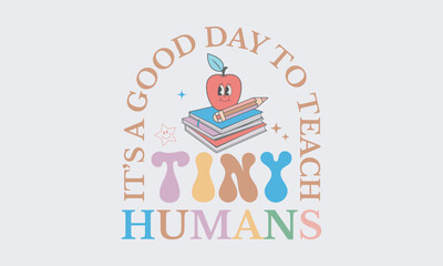 Retro Teacher Sublimation Design Bundle