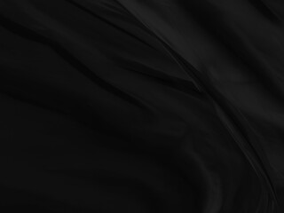 beauty soft fabric  shape abstract. textile black smooth curve fashion matrix decorate background