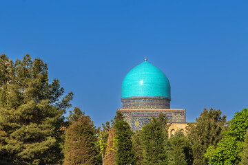 Fototapeta premium Tilya Kori Madrasa, Samarkand, Uzbekistan