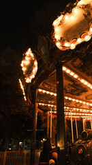 carousel at night