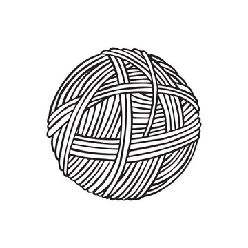 Ball Of Yarn Vector Images – Browse 31,579 Stock Photos, Vectors