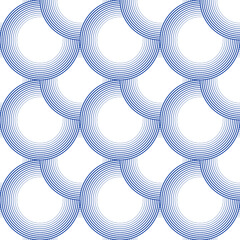 Seamless circle pattern