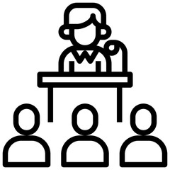 conversation line icon,linear,outline,graphic,illustration