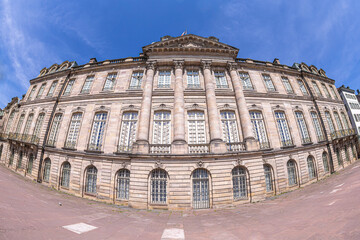 Palais Rohan built 1732-1742, the former residence of the prince-bishops, Strasbourg, Alsace, France