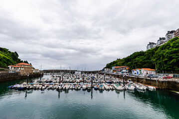 Fototapeta na wymiar Port of Mutriku, Guipúzcoa, Basque Country, Spain