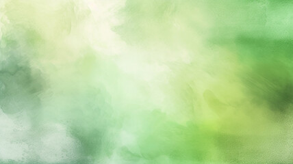 Obraz na płótnie Canvas green watercolor foliage abstract background. Generative AI. spring eco nature