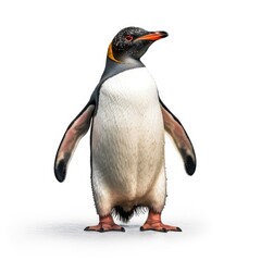 Adult Emperor penguin (Aptenodytes forsteri), Antarctica.