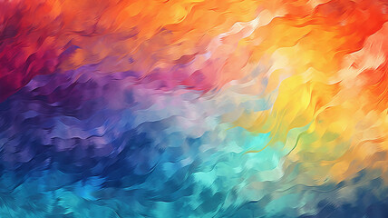 oil paints on canvas multicolored background gradient. Generative AI