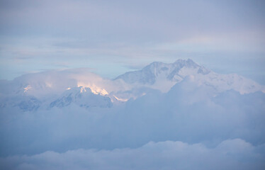 Himalayan mountain range 