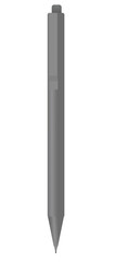 Grey metal pen. vector illustration