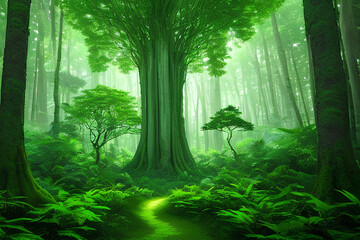 Mystical Forest Retreat