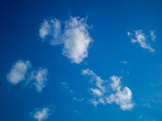Fototapeta na wymiar Photo of a blue sky with clouds