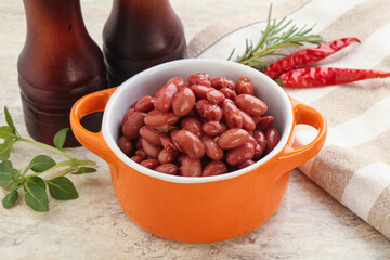Red bean in tomato sauce