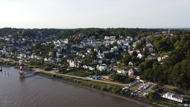 Hamburg Treppenviertel Drone