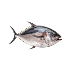 Tuna fish isolated on transparent background