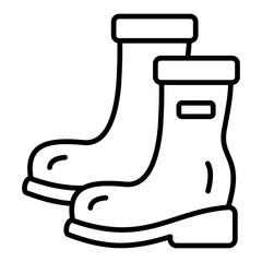 Rain Boots Icon
