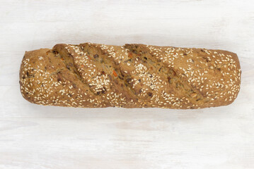 Yellow flowers of a dotted loosestrife blooms in the garden