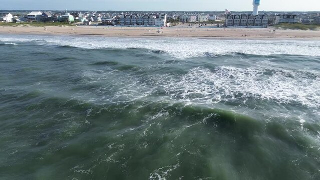 Looking towards shore