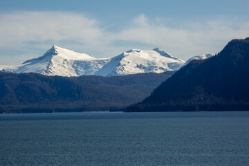 Fototapeta na wymiar Scenic photograph of Alaska landscape 