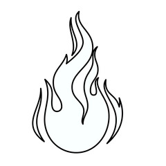 Fire Icon For Logo And More