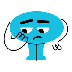 Various bright basic Geometric Figures with face emotions, hands and legs. Different shapes. Vector illustration for kids isolated on background. Cute funny ьщвукт characters.