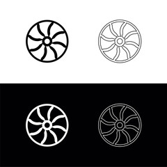 Circle vector logo template design . Circle icon logo