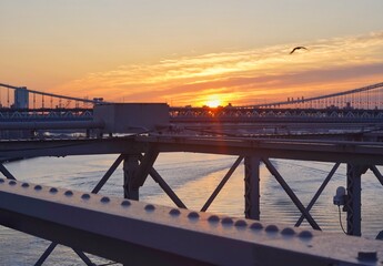 Fototapeta premium bridge at night