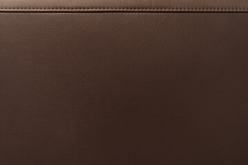 Full grain brown leather texture background