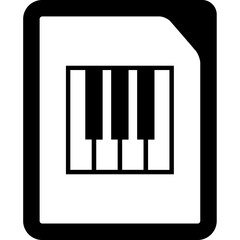piano icon