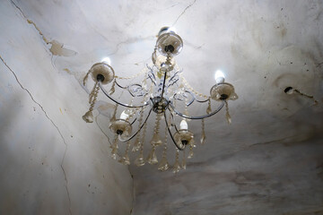 baroque interior lump  candelabrum electric