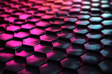 Abstract background formed from pink hexagons , Glass Violet  Pattern, Geometric Crystals, Abstract wallpaper	
