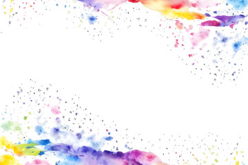Watercolor background with splashes for artistic wedding invitation, decoration, banner, background, template postcard design. Abstract watercolor in trendy minimal style. Transparent PNG Background 