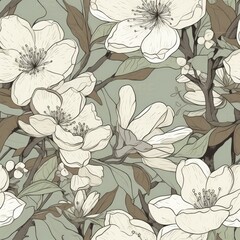 Blossoming Pear Symphony - Generative AI