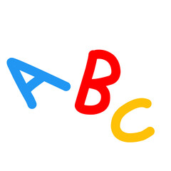 Doodle Abc School vectors