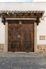 Puertas Medievales en Orgaz, Toledo, España