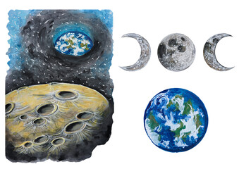 Planeten Sol System © johnesorge