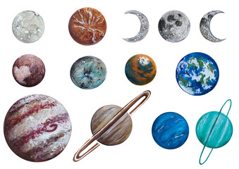 Planeten Sol System © johnesorge