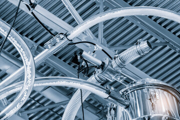 Production machine for manufacture shredding of plastic pvc materials and production of plastic...