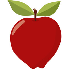 Red Apple fruit element