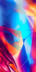 Dive into the interconnected world of technology and artificial intelligence with abstract backgrounds that exude energy and vibrancy. Created with generative AI technology.