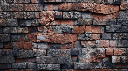 Brick wall background, brick wall surface