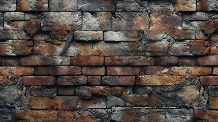Brick wall background, brick wall surface