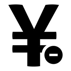 Obraz premium yen currency symbol