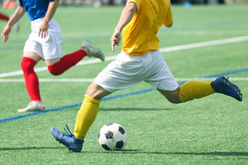 Obraz premium サッカー フットボール